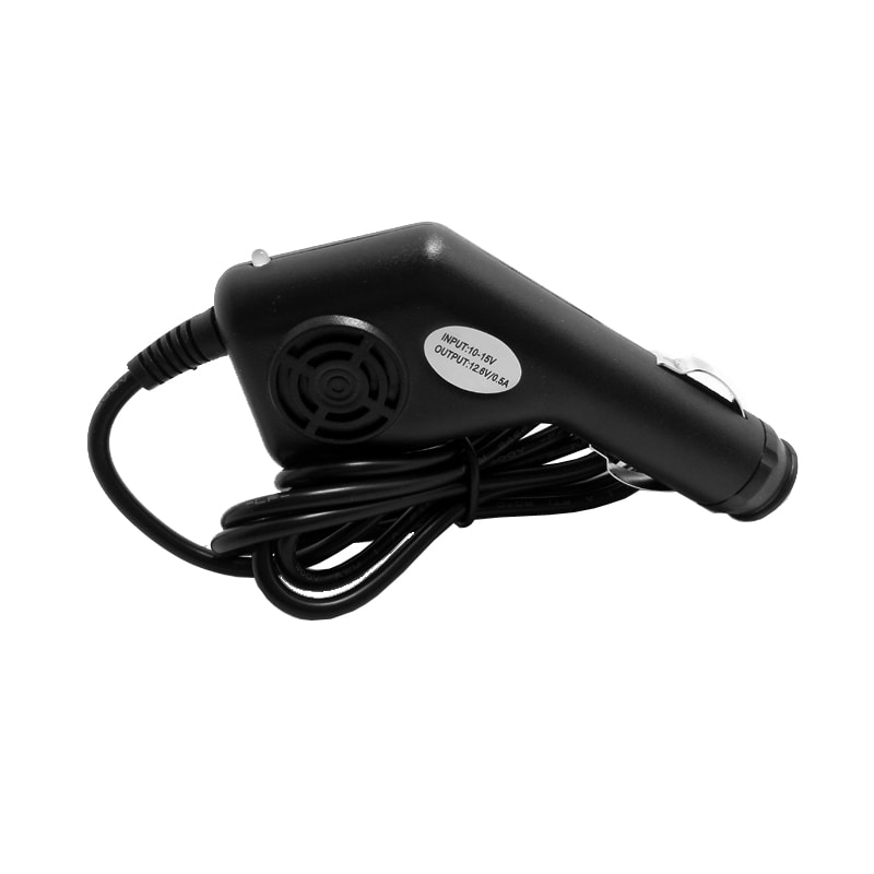 Enchufe de encendedor de cigarrillos de 12V DC 12,6 V 1a cargador de coche para 3S 10,8 V 11,1 V Li-ion/batería de polímero de litio con cable