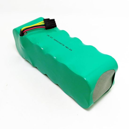 Paquete de baterías recargables de 14.4V 2600mAh SC Ni-MH para Ecovacs, DIBEA, MIDEA, FMART, AUMENTO DE VACÍO DE AUTOR