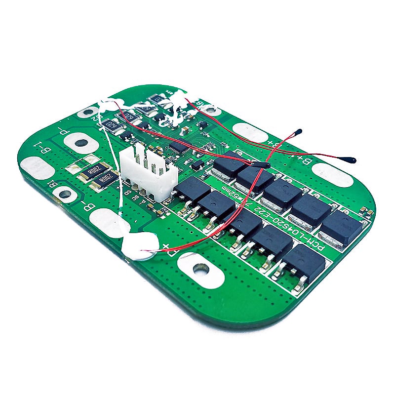 3s 4s 20A BMS para 14.4V 14.8V Li-ion/Litio/Li-Polymer 12V 12.8V LiFePO4 Batería con protocolo Smbus y Bluetooth (PCM-L04S20-E22)