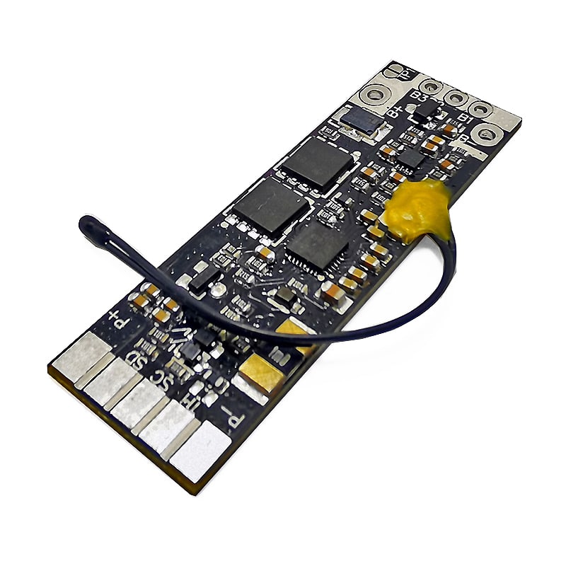 4s 6A BMS para 14.4V 14.8V Li-ion/Litio/Li-Polymer 12V 12.8V LiFePO4 Batería con protocolo Smbus y NTC(PCM-L04S05-F85)
