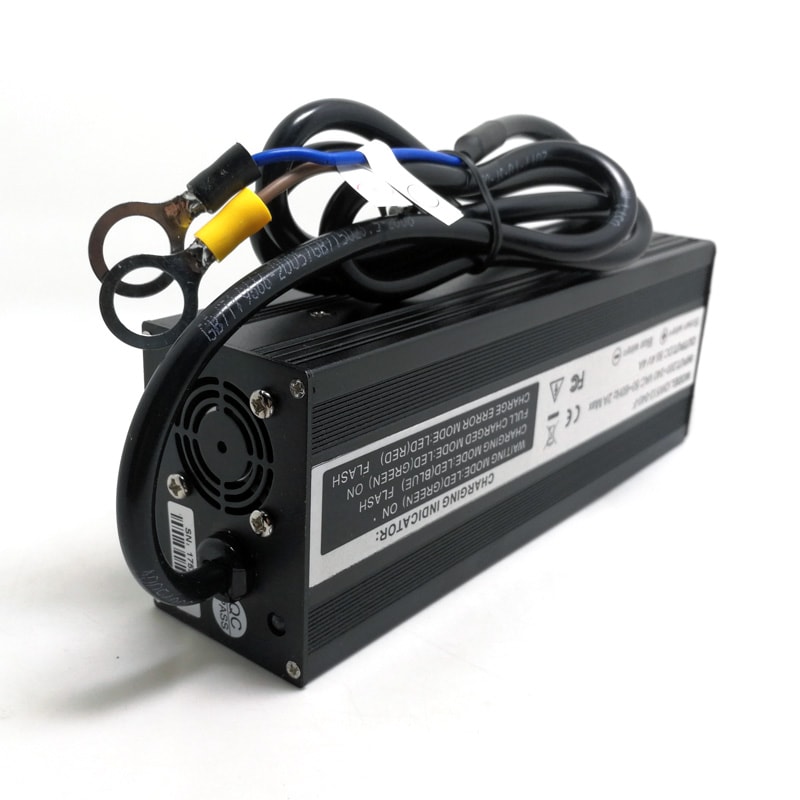 Venta directa de fábrica DC 50.4V 51.1V 5a 250W cargador para 14S 42V 44.8V LiFePO4 batería con PFC