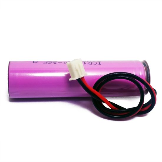 Paquete de baterías de iones de litio recargable de 3.6V 3.7V 18650 2600mAh con tubo retráctil transparente de PVC