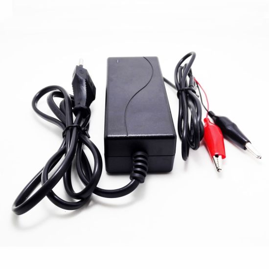 Venta directa de fábrica 42V 0.5A 30W Cargador para 10S 36V 37V Li-Ion / Lition Polymer Battery