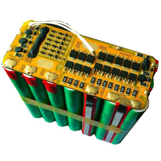 6S 40A PCM BMS para 21.6V 22.2V Li-Ion / Litio / Li-Polymer 18V 19.2V LIFEPO4 Battery Pack Tamaño L124 * W52 * T6MM (PCM-L06S40-A73)