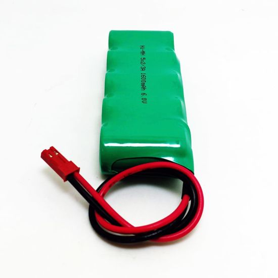 Paquete de baterías recargables de 6V 1600mAh 2 / 3A Ni-MH para barrer la máquina del piso
