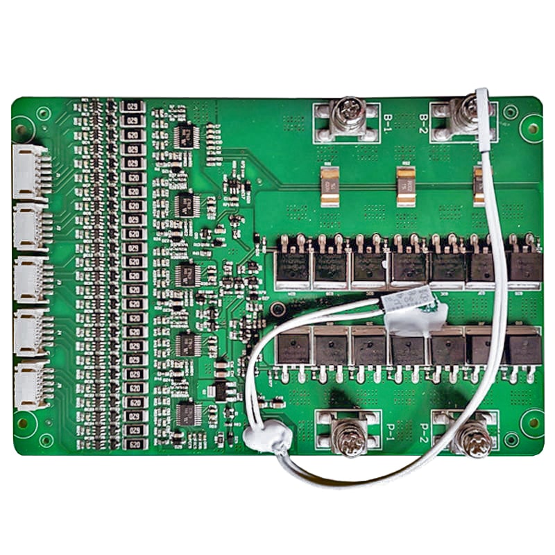 16s a 25s 60a BMS para 90V 92.5V Li-ion/Litio/Li-Polymer 75V 80V LiFePO4 Tamaño del paquete de baterías L160*W110*T15mm (PCM-L25S60-G31)