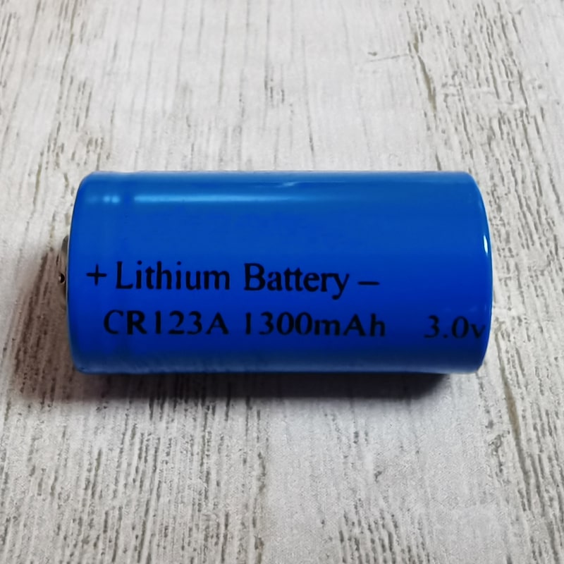 Top Top 3.0V CR123A CR16340 CR17335 CR173451300MAH Sin batería de litio LIMNO2 recargable