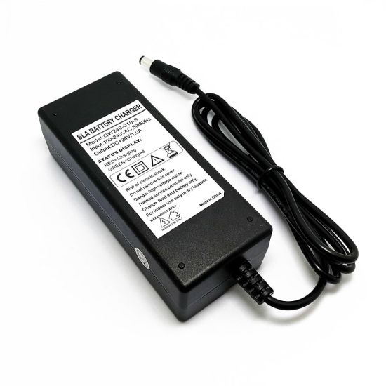 Totalmente automático 6V 3a 4a 30W DC 7.35V para SLA /AGM /VRLA /GEL cargador de baterías de plomo ácido para automóviles, motocicletas, cortadoras de césped